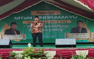 MTsN 3 Indramayu Adakan Acara Pelepasan Siswa Kelas IX Tahun Pelajaran 2023/2024